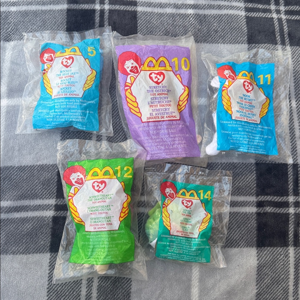 McDonald's TY Beanie Babies Collection